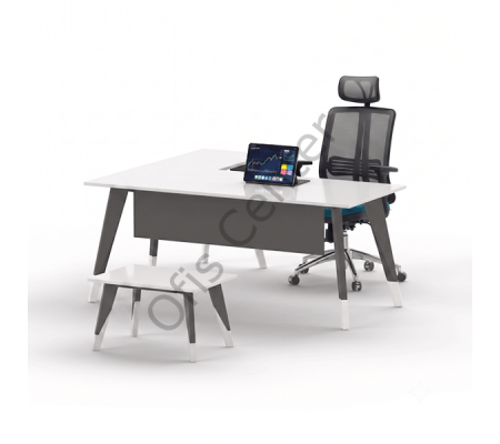 Trend Ofis ve Büro L masa 140 cm Masalı